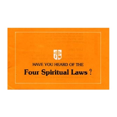4영리 (사영리) 영어/대 (Four Spiritual Laws?)