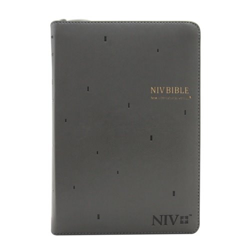 NIV BIBLE (중단본/색인/지퍼/비닐/그레이)