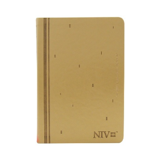 NIV BIBLE (중단본 색인 무지퍼 비닐) 펄골드-레드와인